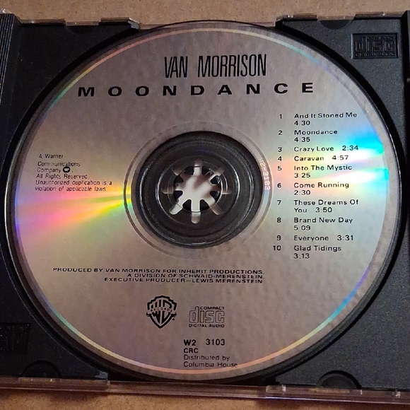 Van Morrison - Moondance CD (Beige/Brown Cover) - Picture 9 of 10